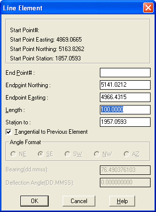 Final Line Element Dialog