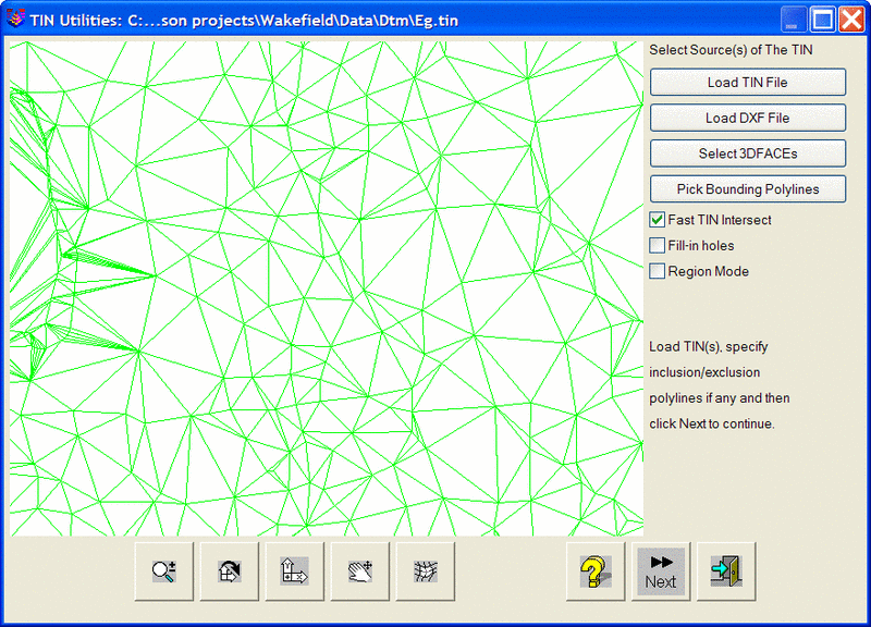Triangulation File Utilities