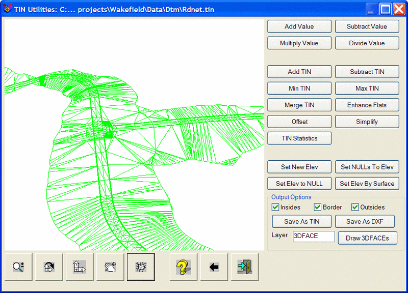 Triangulation File Utilities